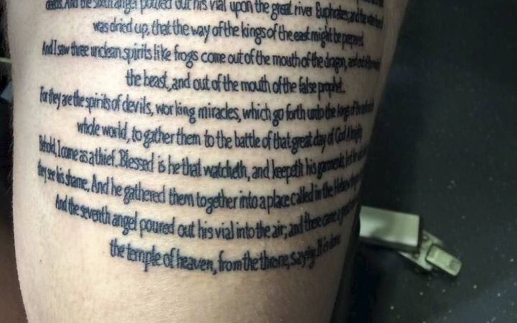 聖經經文紋身。（bba tattoo）